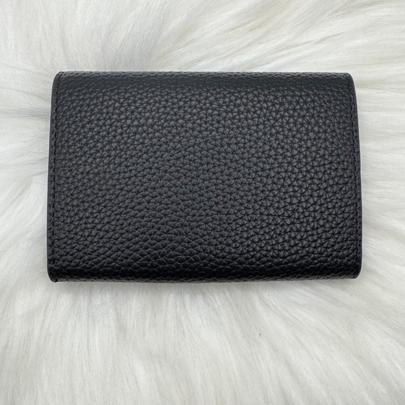 Women’s Minimalist Black Card Wallet - Picture 3 of 7